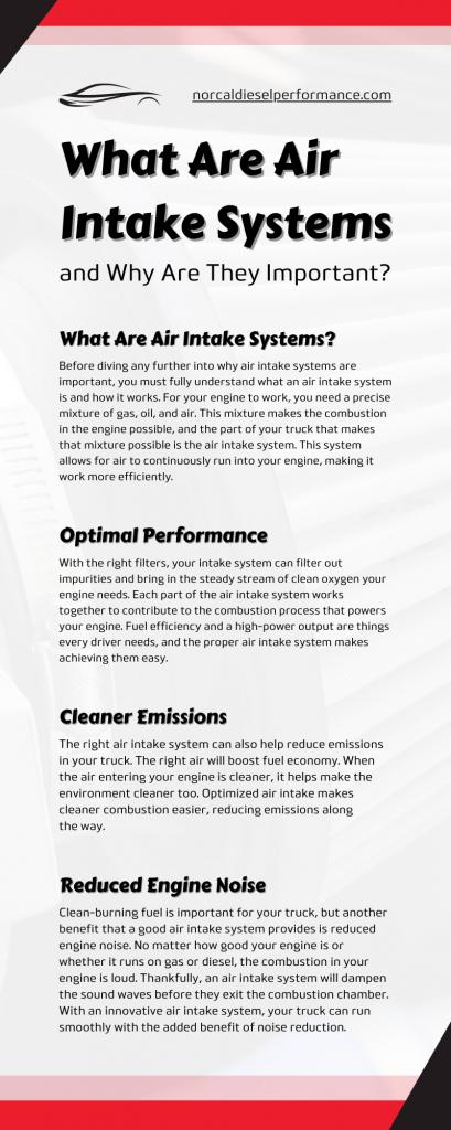 What Are Air Intake Systems and Why Are They Important?
