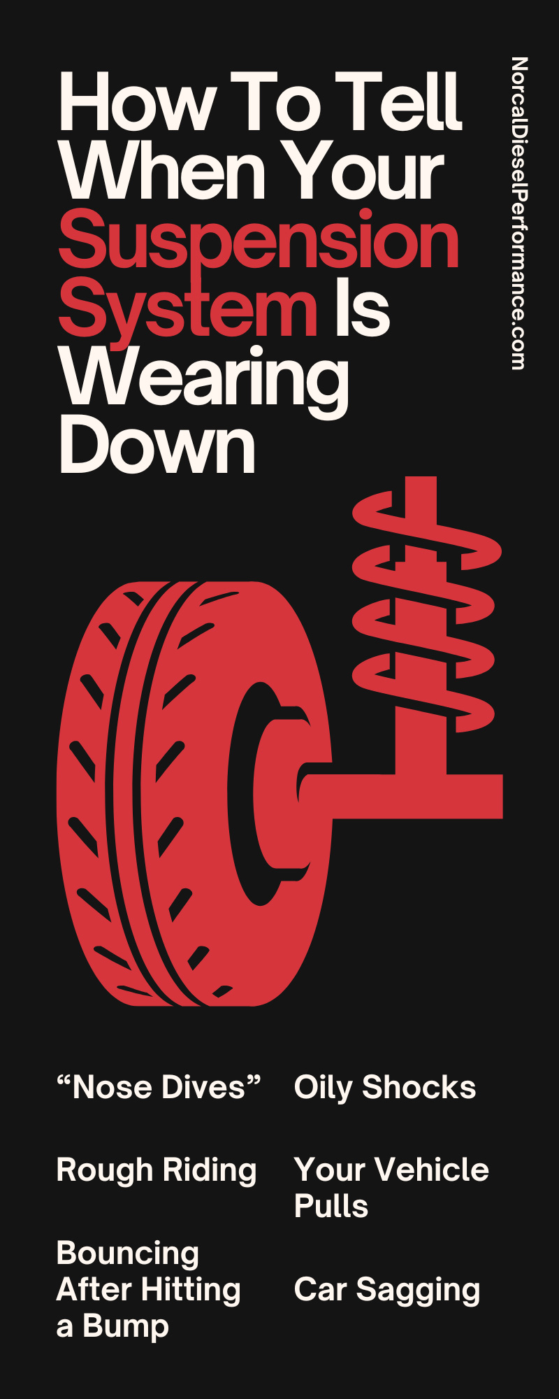 How To Tell When Your Suspension System Is Wearing Down