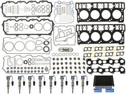 Sinister Diesel - Sinister Diesel Injector Package for 2004.5-2006 (6.0L) Powerstroke w/18mm Head Gaskets