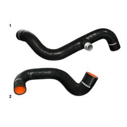 Mishimoto - Mishimoto Ford 7.3L Powerstroke Silicone Coolant Hose Kit 1995-1997 - Black