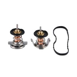 Mishimoto - Mishimoto Ford 6.4L Powerstroke High-Temperature Thermostats (set of 2), 2008-2010