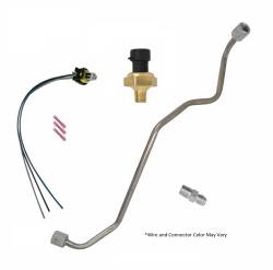 Norcal Diesel Performance Parts - DISCONTINUED Exhaust Backpressure Sensor Tube and Connector Kit for 99-03 7.3L