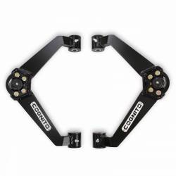 Cognito Motorsports - Cognito Ball Joint SM Series Upper Control Arm Kit Without Dual Shock Mounts For 01-10 Silverado/Sierra 2500/3500 2WD/4WD