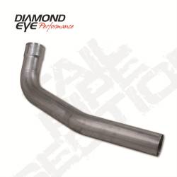 Diamond Eye Performance - Exhaust Pipe 4 Inch 89-93 Dodge Dodge RAM 2500/3500 2X4 Only Second Section Pass Performance Series Exhaust Tail Pipe Diamond Eye