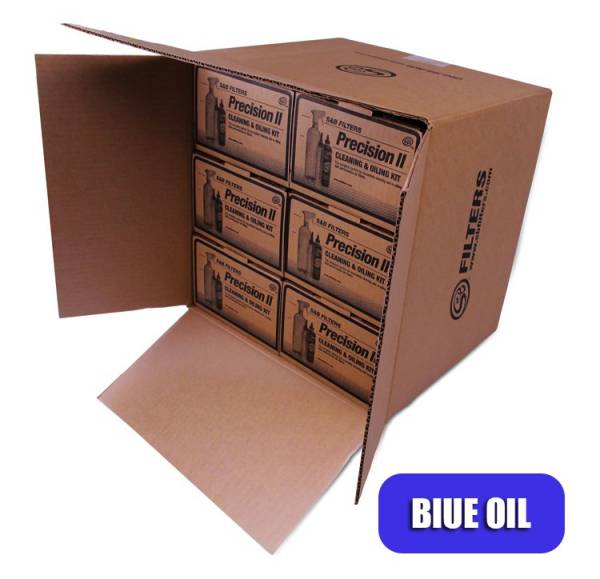 S&B Filters - S&B Filters Cleaning/Oiling Kit (6 Pack) Blue Oil 88-0014