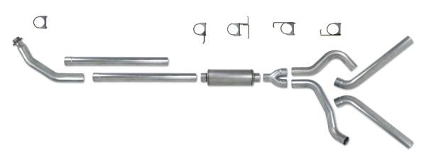 Diamond Eye Performance - Diamond Eye Performance 1994-2002 DODGE 5.9L CUMMINS 2500/3500 (ALL CAB AND BED LENGTHS)-4in. 409 STAINL K4214S