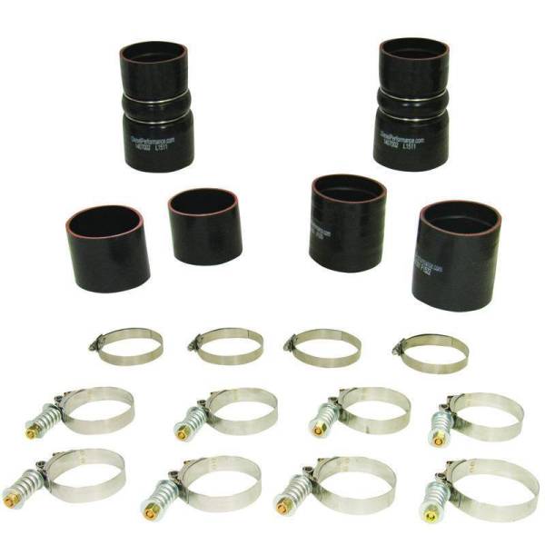 BD Diesel - BD Diesel Intercooler Hose & Clamp Kit - 1999.5-2003 Ford 7.3L PowerStroke 1047030