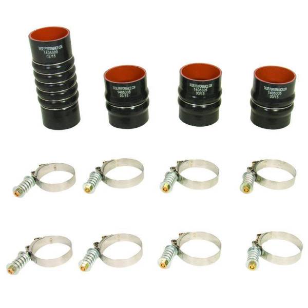 BD Diesel - BD Diesel Intercooler Hose/Clamp Kit - Dodge 2003-2007 5.9L 1045215