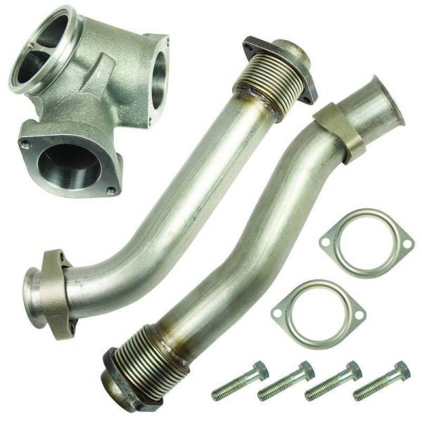 BD Diesel - BD Diesel UpPipes Kit - Ford 1999.5-2003 7.3L PowerStroke 1043900
