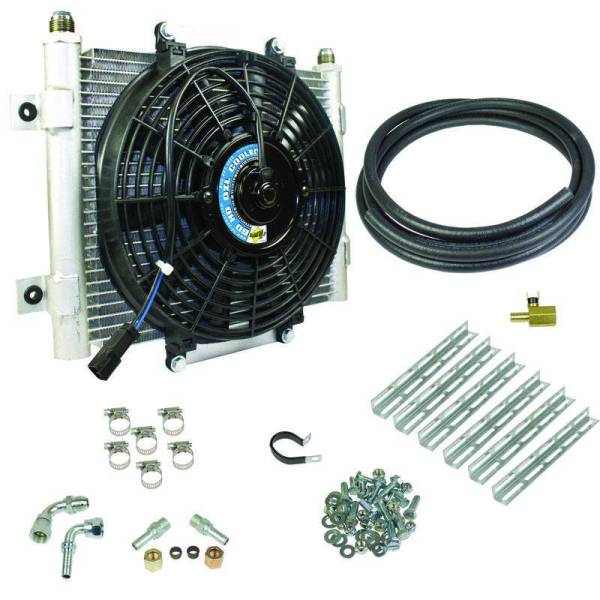 BD Diesel - BD Diesel Xtruded Trans Oil Cooler - 3/8 inch Cooler Lines 1030606-3/8