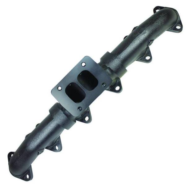 BD Diesel - BD Diesel Exhaust Pulse Manifold w/T4 Mount / 20-degree - Dodge 1998.5-2017 5.9L/6.7L 1045995-T4