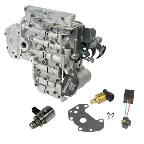 BD Diesel - BD Diesel Valve Body - 2000-2002 Dodge 47RE c/w Governor Pressure Solenoid & Transducer 1030418E