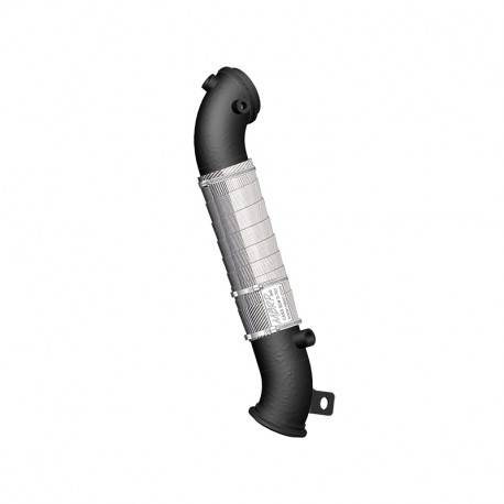 MBRP Exhaust - MBRP CA Legal Exhaust 3" Turbo Down Pipe 2011-2015 Chevy GMC Duramax 6.6L
