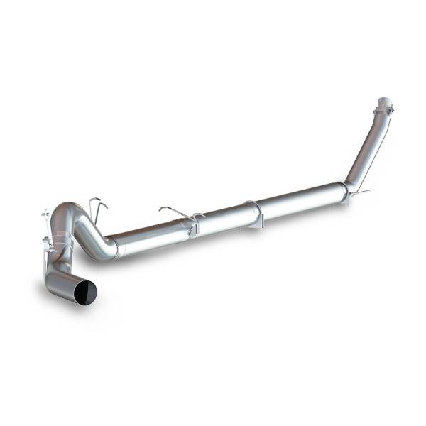 MBRP Exhaust - MBRP Exhaust 5" Turbo Back, Single Side Exit, No Muffler, AL