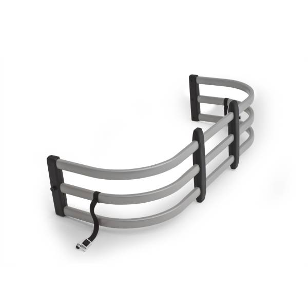 AMP Research - AMP BEDXTENDER HD MAX - 2000-2006 Toyota Tundra, 1998-2017 Nissan Frontier, 2005-2015 Toyota Tacoma - SILVER