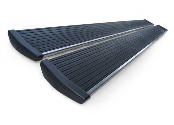 AMP Research - AMP POWERSTEP 79in. Trim Strip-Full Kit Extrusions Included (Set Of 2) - 2007-2012 Chevrolet Silverado 1500, 2500 HD, 3500 HD, 2007-2012 GMC Sierra 1500, 2500 HD, 3500 HD