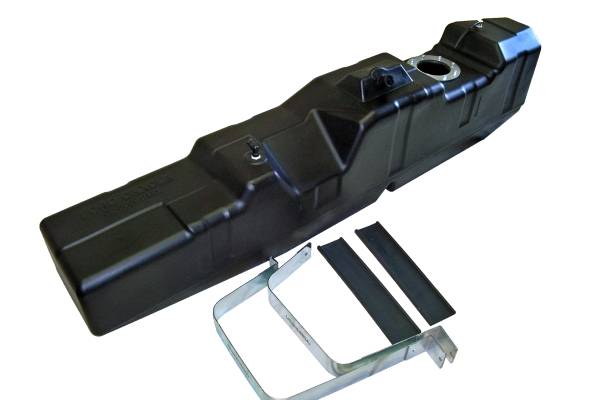 Titan Fuel Tanks - Titan Fuel Tank XXL 60 Gal Mid-Ship Tank w/CC & Ext Cab Long Bed