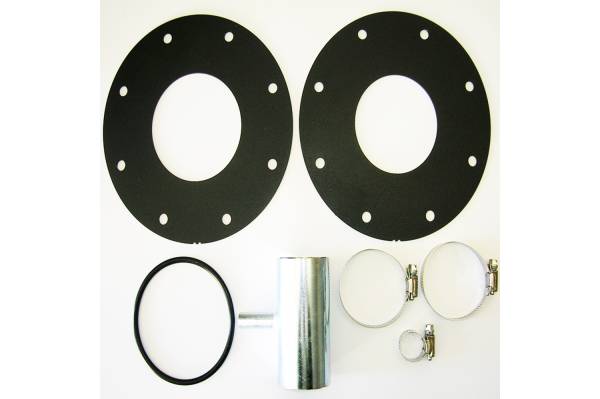 Titan Fuel Tanks - Titan Fuel Tank Spare Tire Aux Fuel System LB7  Adapter KIT