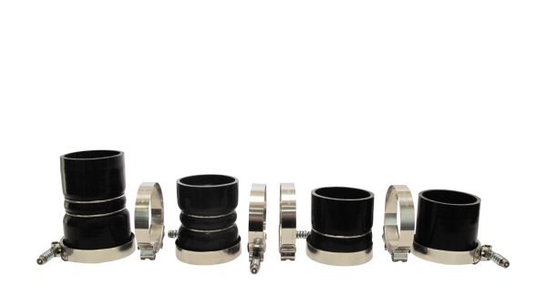 Spoologic - 6.4L 08-10 Ford Powerstroke Upgraded 5 Ply Silicone CAC Intercooler Boot Kit