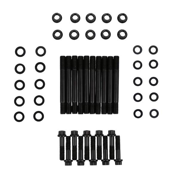 TrackTech Fasteners - TrackTech 2-Bolt Main Bearing Studs For 01-05 LB7 LLY Duramax 6.6L