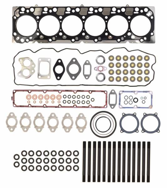 TrackTech Fasteners - TrackTech Complete Top End Cylinder Head Gasket / Studs Service Kit For 07.5-18 6.7L Cummins 24V