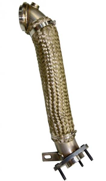 PPE Diesel - 3 Inch 304 Stainless Steel Down Pipe LML 15-16 3 Stud PPE Diesel