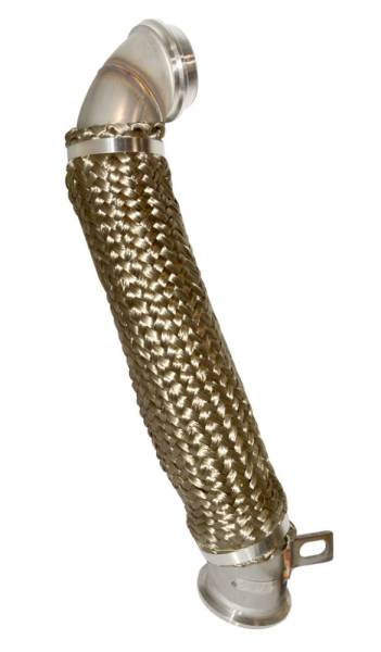 PPE Diesel - 3 Inch 304 Stainless Steel Down Pipe GM 6.6L 04.5-10 PPE Diesel
