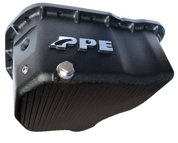 PPE Diesel - Deep Engine Oil Pan Black 01-10 17 Hole PPE Diesel