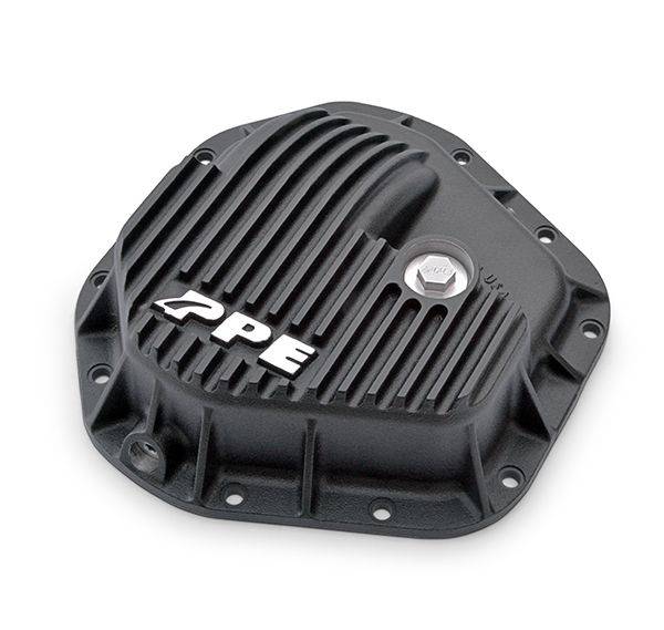PPE Diesel - Heavy Duty Cast Aluminum Front Differential Cover Ford Dana 50/60 Early 80S To Present F250/F350 Black PPE Diesel