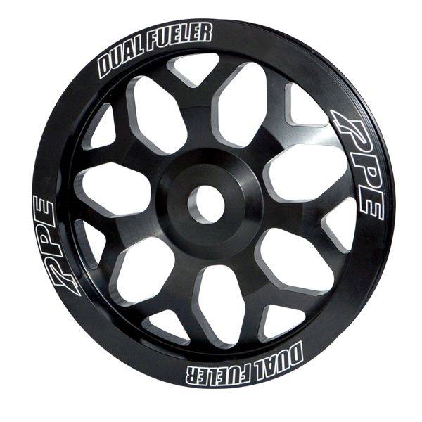 PPE Diesel - Dual Fueler Pulley Wheel 7Y GM Aluminum Black PPE Diesel