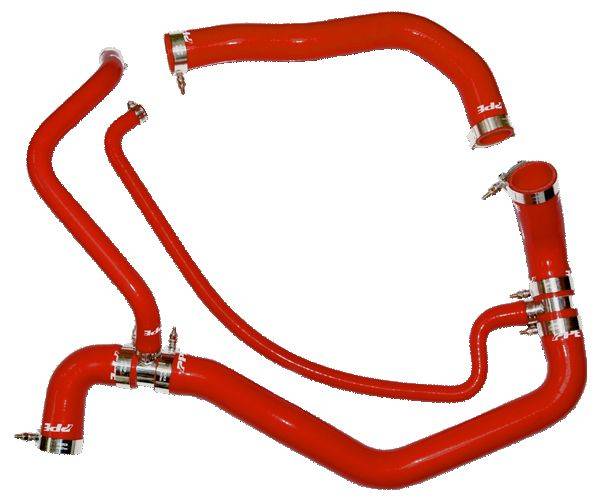PPE Diesel - Coolant Hose Kit 01-05 LB7 LLY Red PPE Diesel