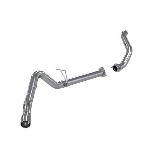 MBRP Exhaust - MBRP Exhaust 4" Filter Back + Down Pipe - 2011-2014 Ford Powerstroke 6.7 - S6284AL