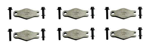 TrackTech Fasteners - TrackTech Fuel Injector Hold Down Clamps for 98.5-02 5.9L Cummins 24V