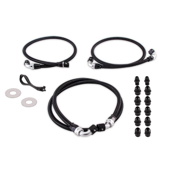 Mishimoto - Mishimoto Transmission Cooler Line Kit Fits Chevy/GMC 6.6L Duramax (LB7/LLY) 2001-2005