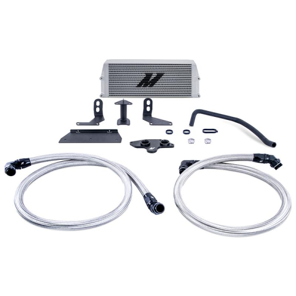 Mishimoto - Mishimoto Performance Engine Oil Cooler for Ford 6.7 Powerstroke 2011-2019 - Silver