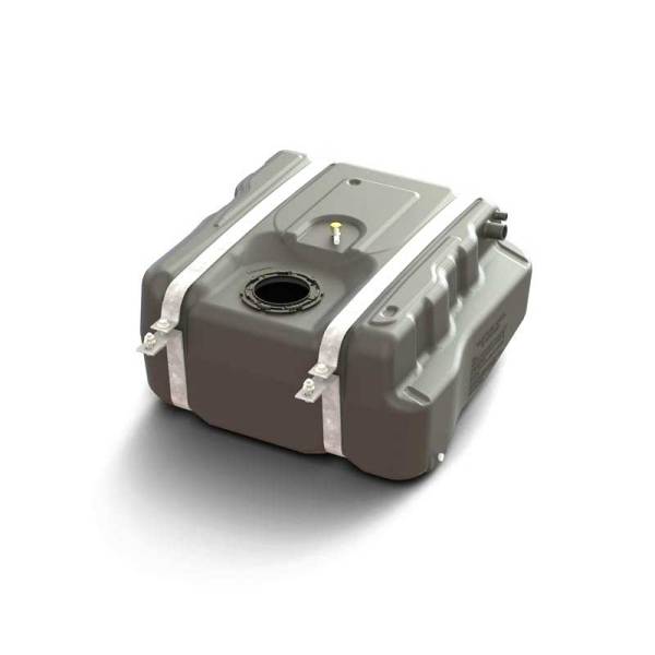 Titan Fuel Tanks - Titan 2017-19 Ford F350, F450, F550 Chassis Cab After Axle Relocation Fuel Tank System
