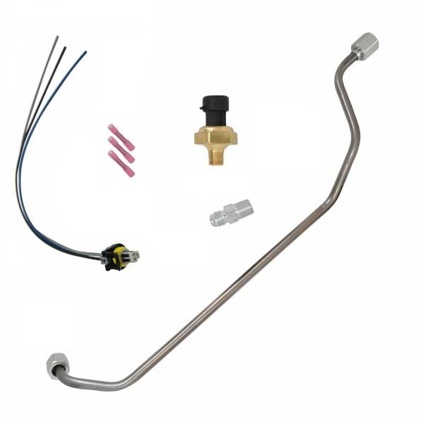 Norcal Diesel Performance Parts - Exhaust Backpressure Sensor Tube and Connector Kit for 94-97 Ford 7.3L