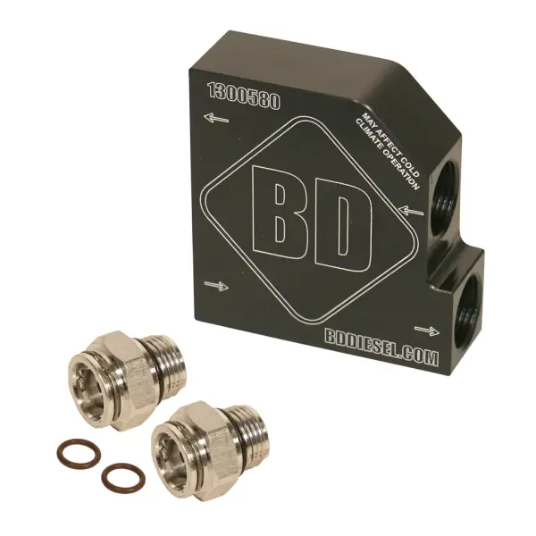 BD Diesel - BD Diesel Cooler Bypass Delete 2013-2018 Dodge Ram 6.7L Cummins 68RFE/Aisin AS69RC