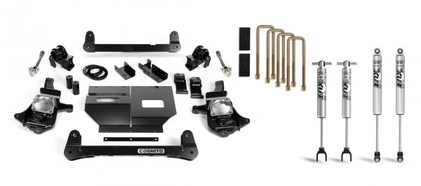 Cognito Motorsports - Cognito 4-Inch Standard Lift Kit for 11-19 Silverado/Sierra 2500/3500 2WD/4WD