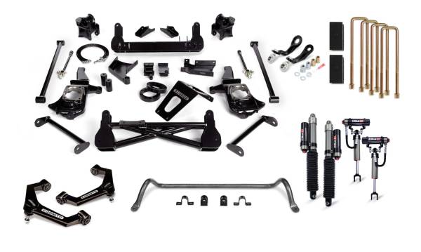 Cognito Motorsports - 7-Inch Premier Lift Kit with Elka 2.5 Shocks for 11-19 Silverado/Sierra 2500/3500 2WD/4WD Cognito Motorsports Truck