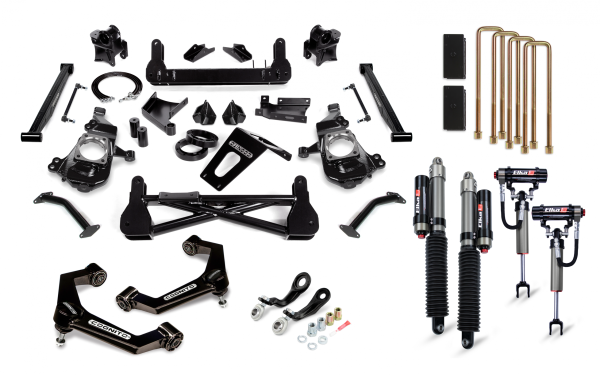 Cognito Motorsports - Cognito 7-Inch Premier Lift Kit with Elka 2.5 Reservoir Shocks For 20-22 Silverado/Sierra 2500/3500 2WD/4WD