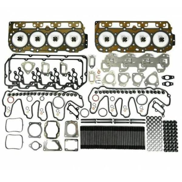 TrackTech Fasteners - TrackTech Complete Top-End Cylinder Head Gasket / Studs Service Kit for 2011-2016 LML Duramax