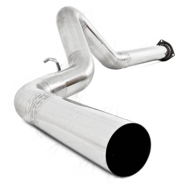 MBRP Exhaust - MBRP Exhaust 4" Filter Back - No Muffler, Single Side, T409