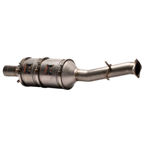PureDPF - PureDPF Aftermarket DPF 2011-2014 Silverado/Sierra 2500/3500 6.6L Duramax FITS Crew Cab Short Bed ONLY