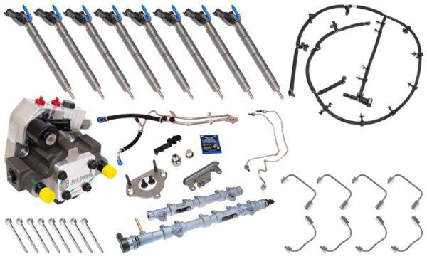 Alliant Power - 11-14 Ford 6.7L Power Stroke Fuel System Contamination Kit with DCR Conversion