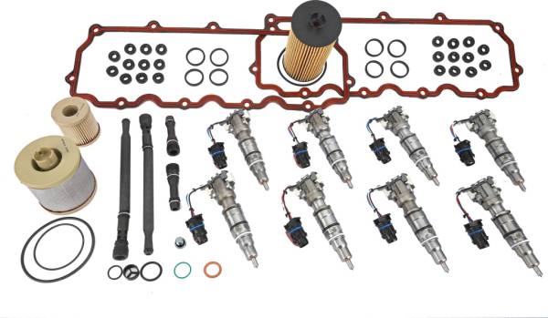 Alliant Power - Fuel Injector Set With Installation Kit, Ford 6.0L