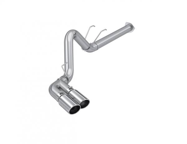 MBRP Exhaust - 4 Inch Filter Back Single Side Dual Exit T409 Stainless Steel For 17-Up Ford F-250/350/450 6.7L MBRP