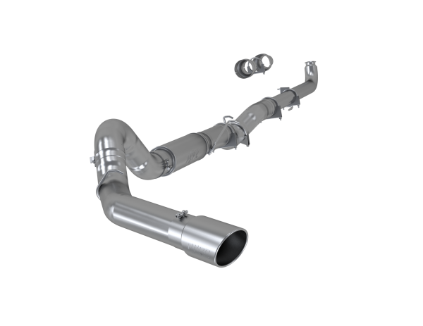 MBRP Exhaust - 5 Inch Exhaust Pipe Single Side Tip Included Aluminized Steel MBRP