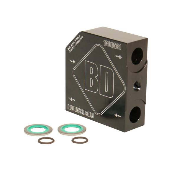 BD Diesel - BD Diesel Cooler Bypass Delete 2019-2024 Dodge Ram 6.7L Cummins 68RFE/Aisin AS69RC