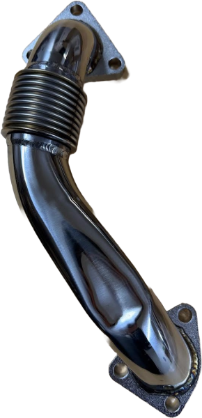 Norcal Diesel Performance Parts - Passenger Side OEM Replacement Up-Pipe 2001-2004 Duramax 6.6L LB7 with Federal Emissions